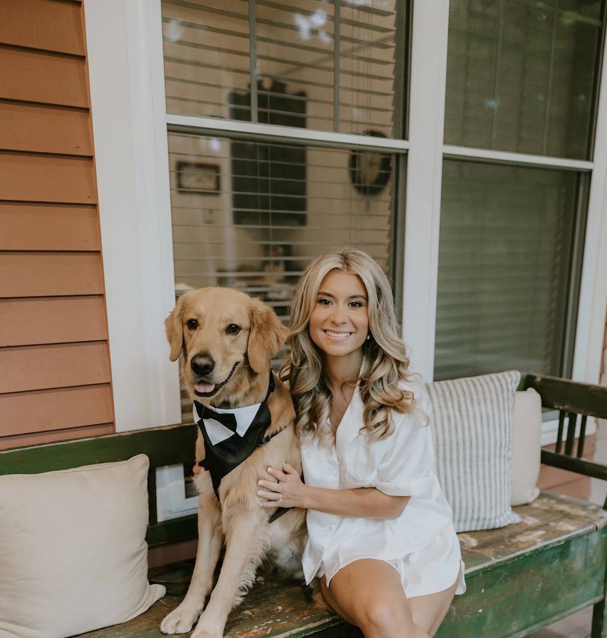 Professional hair color service